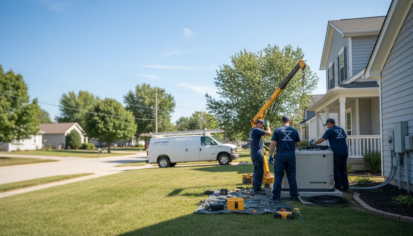 Generator Installation in Sunny Side, GA near me
